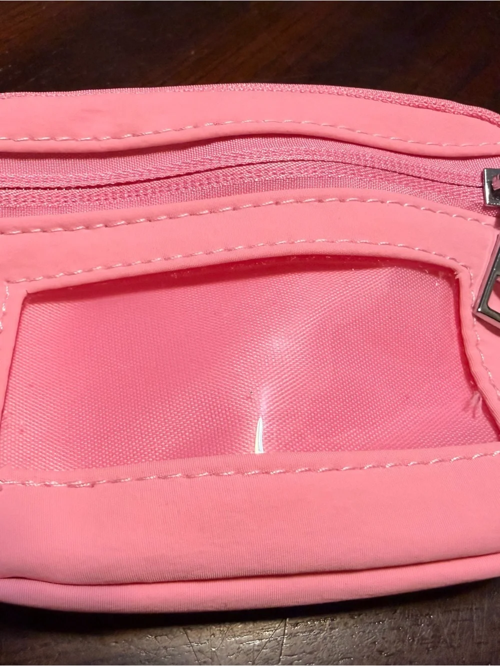 Fun pink Nylon Wristlet Wallet by Lovevook